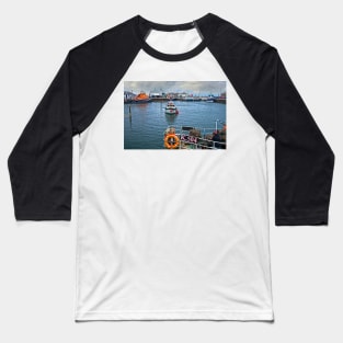 Kirkwall Harbour, Orkney Islands Baseball T-Shirt